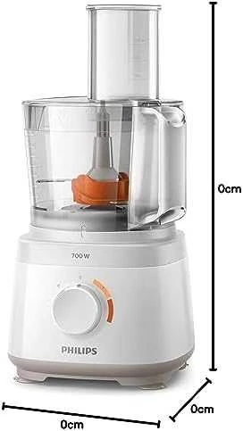 Philips Daily Collection Kompaktiškas virtuvinis kombainas HR7320/00 700 W 19 funkcijų 2 viename diskas Dubenyje