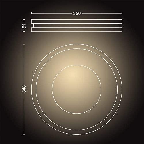 Lubinis šviestuvas „Philips Hue“ šviestuvas, baltas, 1x27W, 24V