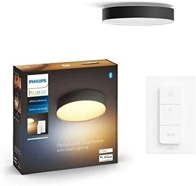 Lubinis šviestuvas Philips Hue Enrave juodas M