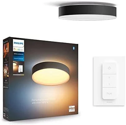 Lubinis šviestuvas Philips Hue Enrave juodas M