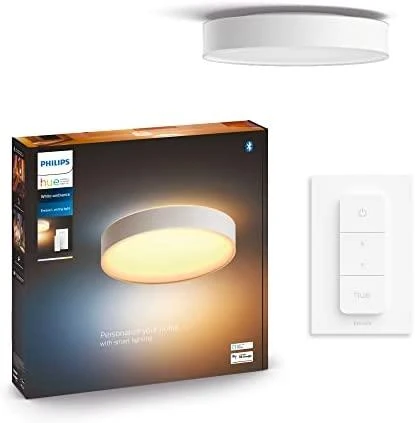 Philips Hue Enrave L lubinis šviestuvas baltas | 33,5 W | Baltas Ambiance 2200-6500 | Bluetooth