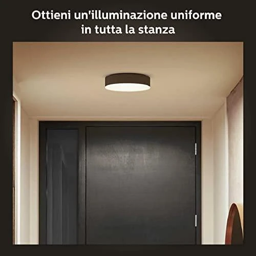 Lubinis šviestuvas Philips Hue Enrave juodas S