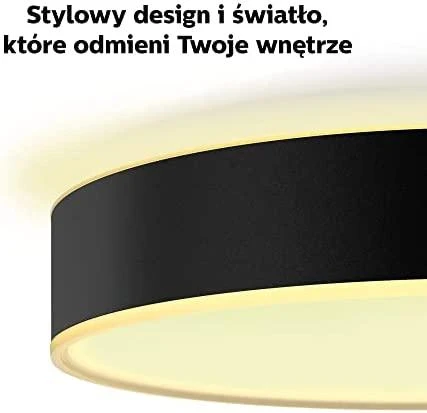 Lubinis šviestuvas Philips Hue Enrave juodas L