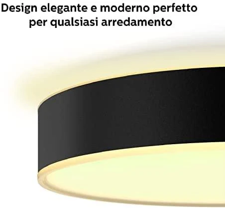 Lubinis šviestuvas Philips Hue Enrave juodas S