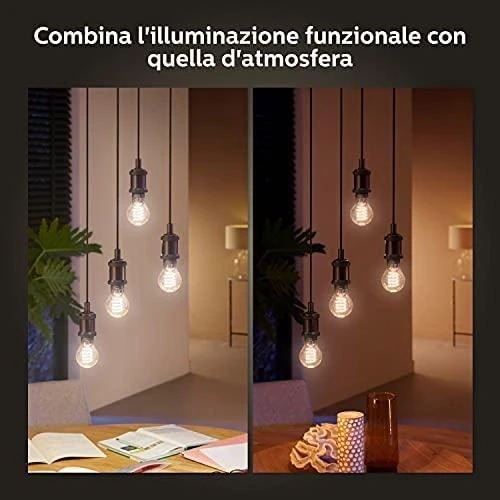Philips Hue Baltas Ambiance išmanioji LED lemputė 7W E27 Zigbee, Bluetooth