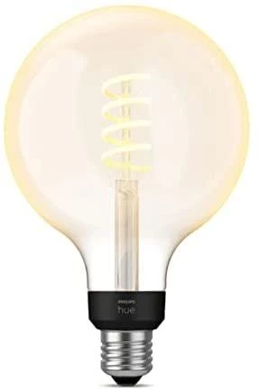 Philips Hue Baltas Ambiance LED G125 lempa E27 Zigbee, Bluetooth