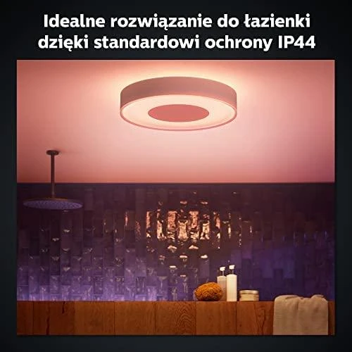 Lubinis šviestuvas Philips Hue WACA Xamento M LED lubų šviestuvas 33,5 W baltas