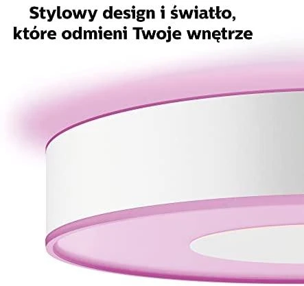 Lubinis šviestuvas Philips Hue WACA Xamento M LED lubų šviestuvas 33,5 W baltas