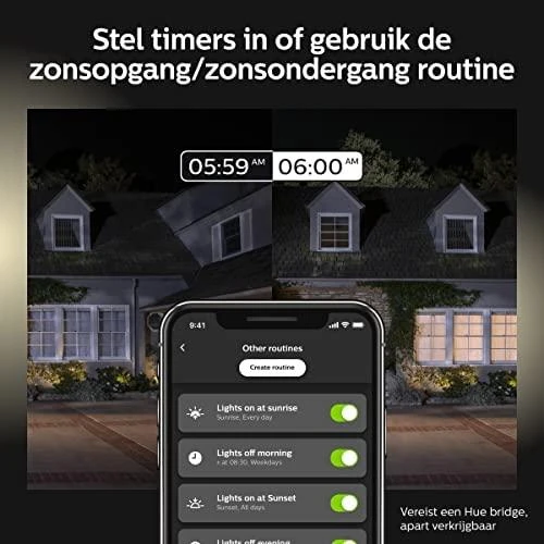 Philips  „Hue White and color ambiance“ „Discover” lauko prožektorius