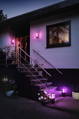 Sieninis šviestuvas Philips Hue Baltas and colour ambience „Impress” sieninis lauko šviestuvas