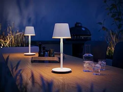 Philips Hue Baltas & Color Ambiance Go nešiojama stalinė lempa balta