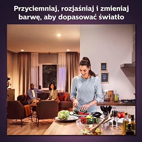 „Philips WCA 11W A60 E27“ 2 vnt. pakuotė | E27 | 11 W | Balta ir spalvota 2000K–6500K +16 milijonų spalvų | „Bluetooth“ ir „Zigbee“