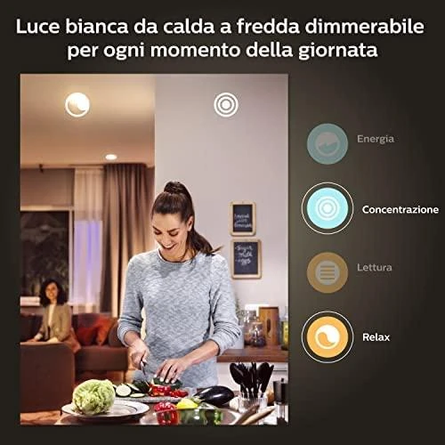 Philips Hue WCA 6,5W A60 E27, 4vnt pakuotė | E27 | 6,5 W | RGBW 2000-6500K | Bluetooth ir Zigbee