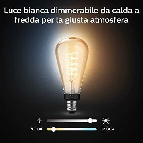 Philips Hue E27 W 7.2W Filament ST72