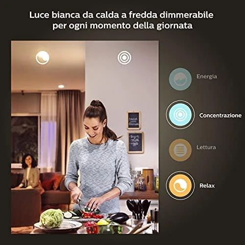 „Philips Hue“ E14 4W WA BT žvakės, 2 vnt. pakuotėje