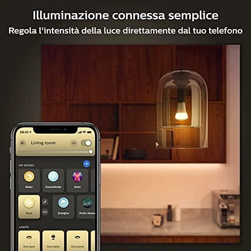 „Philips Hue“ E14 4W WA BT žvakės, 2 vnt. pakuotėje