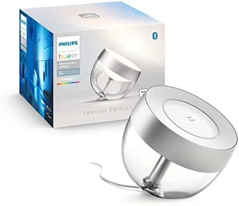 Philips Hue | Hue Iris Portable Lamp, Sidabrinis Special Edition | Sidabrinis | Portable lamp