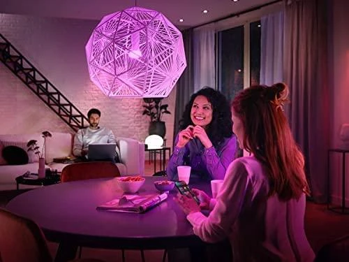 Philips Hue WCA 6,5W A60 E27, 4vnt pakuotė | E27 | 6,5 W | RGBW 2000-6500K | Bluetooth ir Zigbee