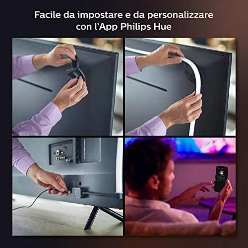 Philips Hue | Šviesos juostos gradientas 75" EU | 20 W | Spalvotas
