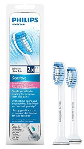 Philips Sonicare S Sensitive Standartinės „Sonic“ dantų šepetėlio galvutės HX6052/07