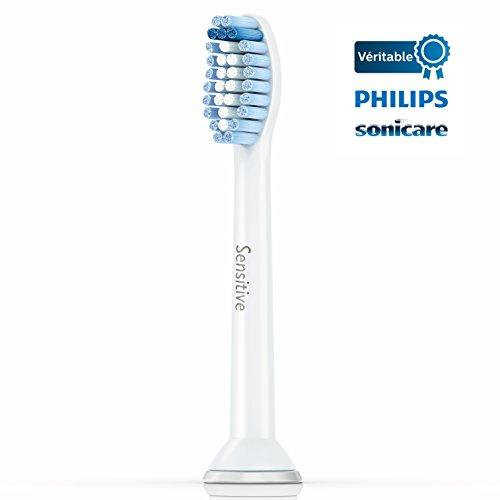 Philips Sonicare S Sensitive Standartinės „Sonic“ dantų šepetėlio galvutės HX6052/07