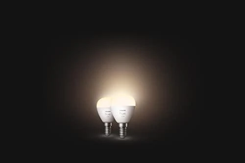 Philips Hue Lamp E14 5.7WW BT rutulinis 2 pak