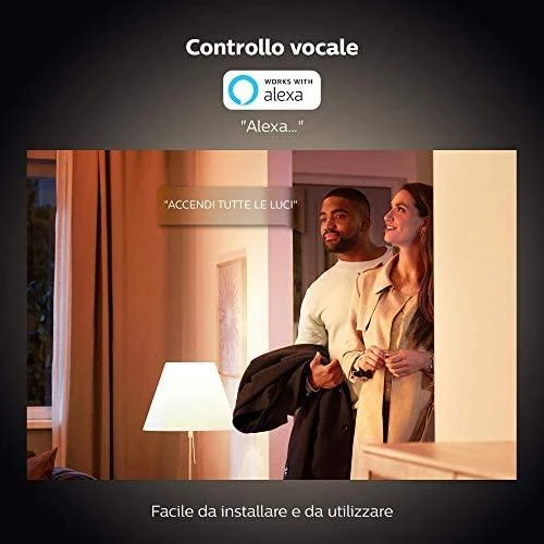 „Philips Hue Baltas LED“ pradinis rinkinys E27 „Zigbee“, „Bluetooth“