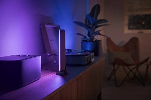 Philips Hue Dviejų šviestuvų juostų Play komplektas (Balta ir spalvota)