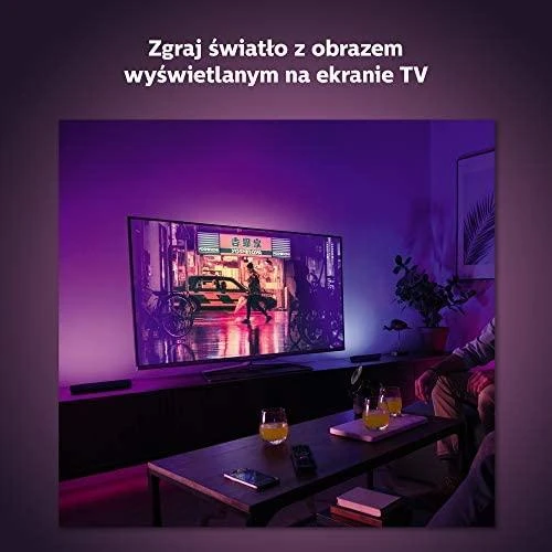 Philips Hue Šviestuvų juostos Play ilginamosios sekcijos komplektas (Baltas ir spalvotas)