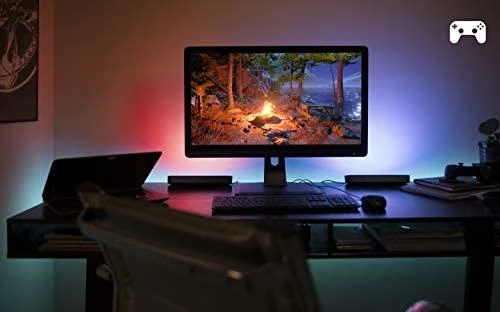 Philips Hue Dviejų šviestuvų juostų Play komplektas (Balta ir spalvota)