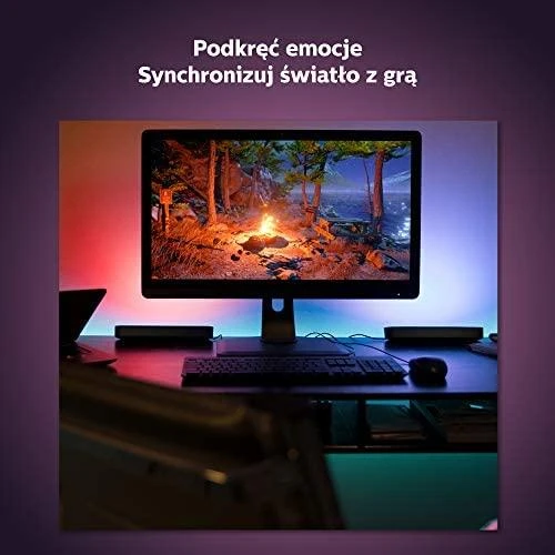 Philips Hue Šviestuvų juostos Play ilginamosios sekcijos komplektas (Baltas ir spalvotas)