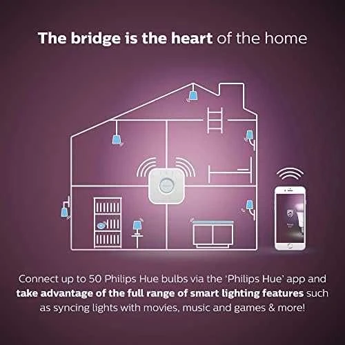 Philips „Hue White and color ambiance“ Pradinis rinkinys: 2 E27 išmaniosios lemputės (1100)