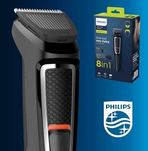 Barzdakirpė Plaukų kirpimo mašinėlė Philips MG3730/15