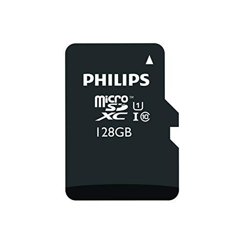 Atminties kortelė „Philips Micro SDXC“ kortelė 128 GB, 10 klasės UHS-I U1, įskaitant. Adapteris