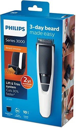 Barzdaskutė Philips BT3206/14 barzdos kirptuvas
