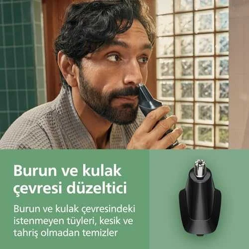 Plaukų, barzdos ir nosies plaukų kirpimo mašinėlė - barzdaskirpė Philips MG3920/15