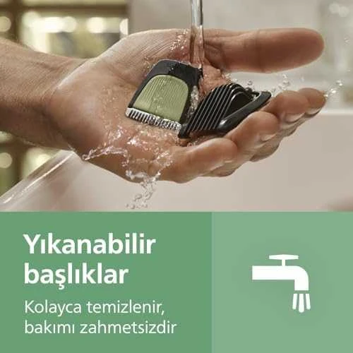 Plaukų, barzdos ir nosies plaukų kirpimo mašinėlė - barzdaskirpė Philips MG3920/15