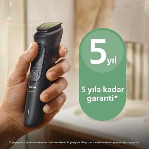 Plaukų, barzdos ir nosies plaukų kirpimo mašinėlė - barzdaskirpė Philips MG3920/15