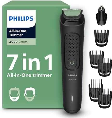 Plaukų, barzdos ir nosies plaukų kirpimo mašinėlė - barzdaskirpė Philips MG3920/15
