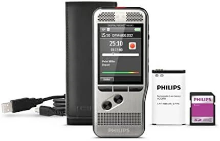 Philips PocketMemo DPM6000 su priedų rinkiniu