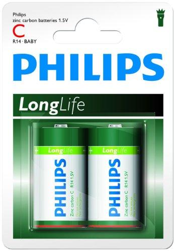 Philips LongLife baterija R14L2B/10