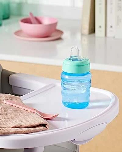 Philips AVENT 260 ml 9+ mėn. EASY SIP neišsipilanti gertuvė, mėlyna