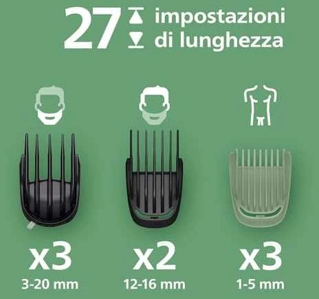 Plaukų kirpimo mašinėlė Philips All-in-One Trimmer 9000 serija MG9530/15