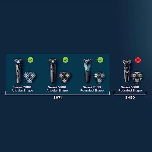 Philips Shaver series 7000, 5000 Keičiamos skutimo galvutės SH71/50