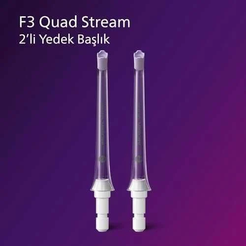 Philips Sonicare F3 Quad Stream nozzle Burnos irigatoriaus antgalis HX3062/00