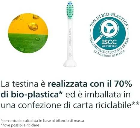 Philips Sonicare ProResults 8 dalių šepetėlių galvučių pakuotė, baltos, HX6018/87