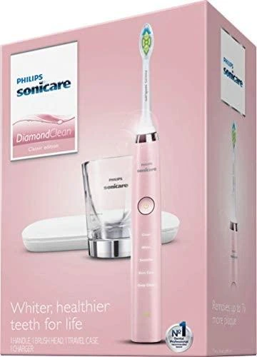 Philips DiamondClean 9000 rožinis komplektas