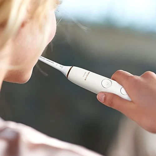 Philips DiamondClean Elektrinis dantų šepetėlis HX9911/94 Įkraunamas, Suaugusiems, Šepetėlių skaičius galvutės įeina 1, Number of teeth brushing modes 4, Sonic technology, Baltas