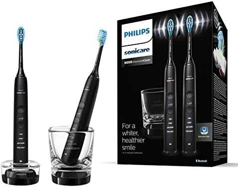 Elektrinis dantų šepetėlis Philips Sonicare DiamondClean 9000 HX9914/54, Juodas