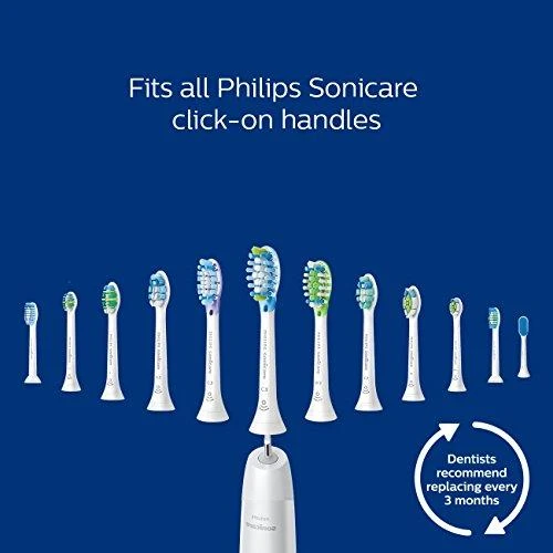 Philips Standartinės „Sonic“ dantų šepetėlio galvutės HX9044/17